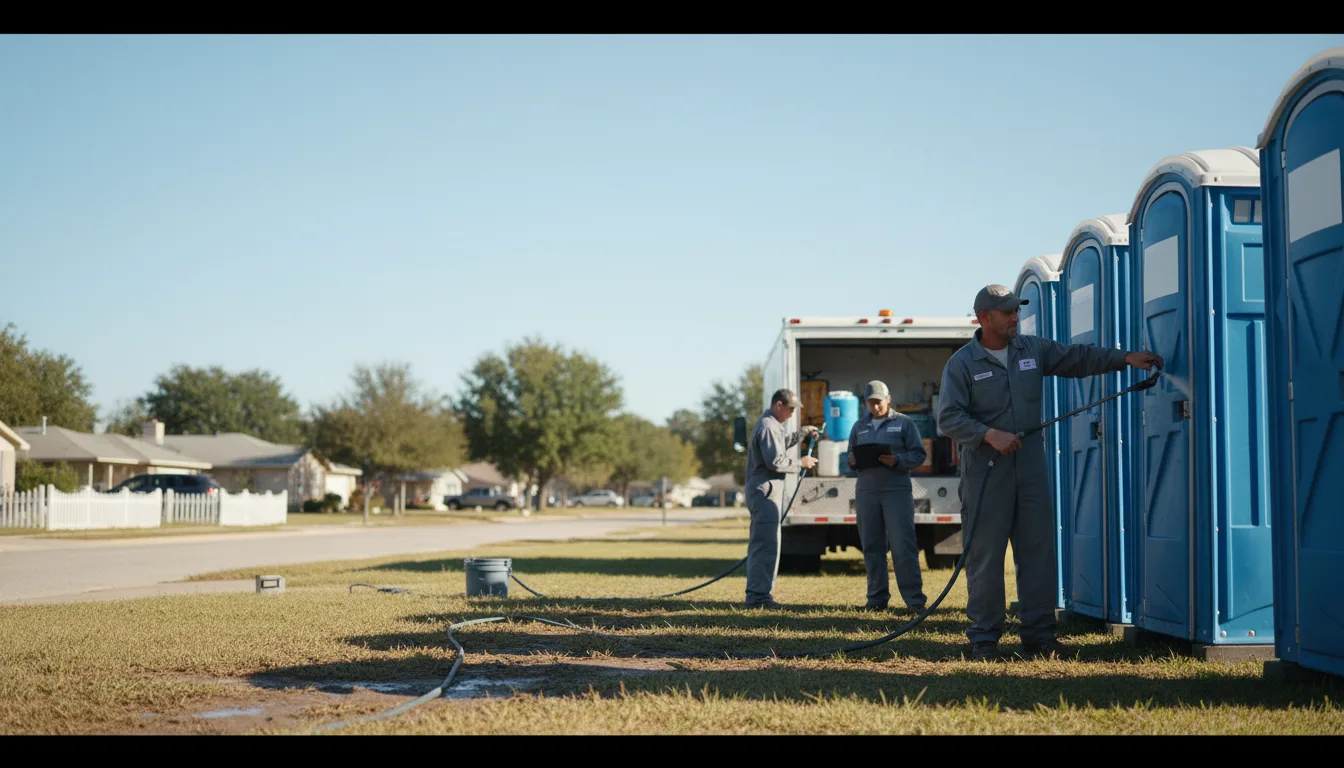 Long-Term Portable Toilet Rental in Carrollton, IL near me